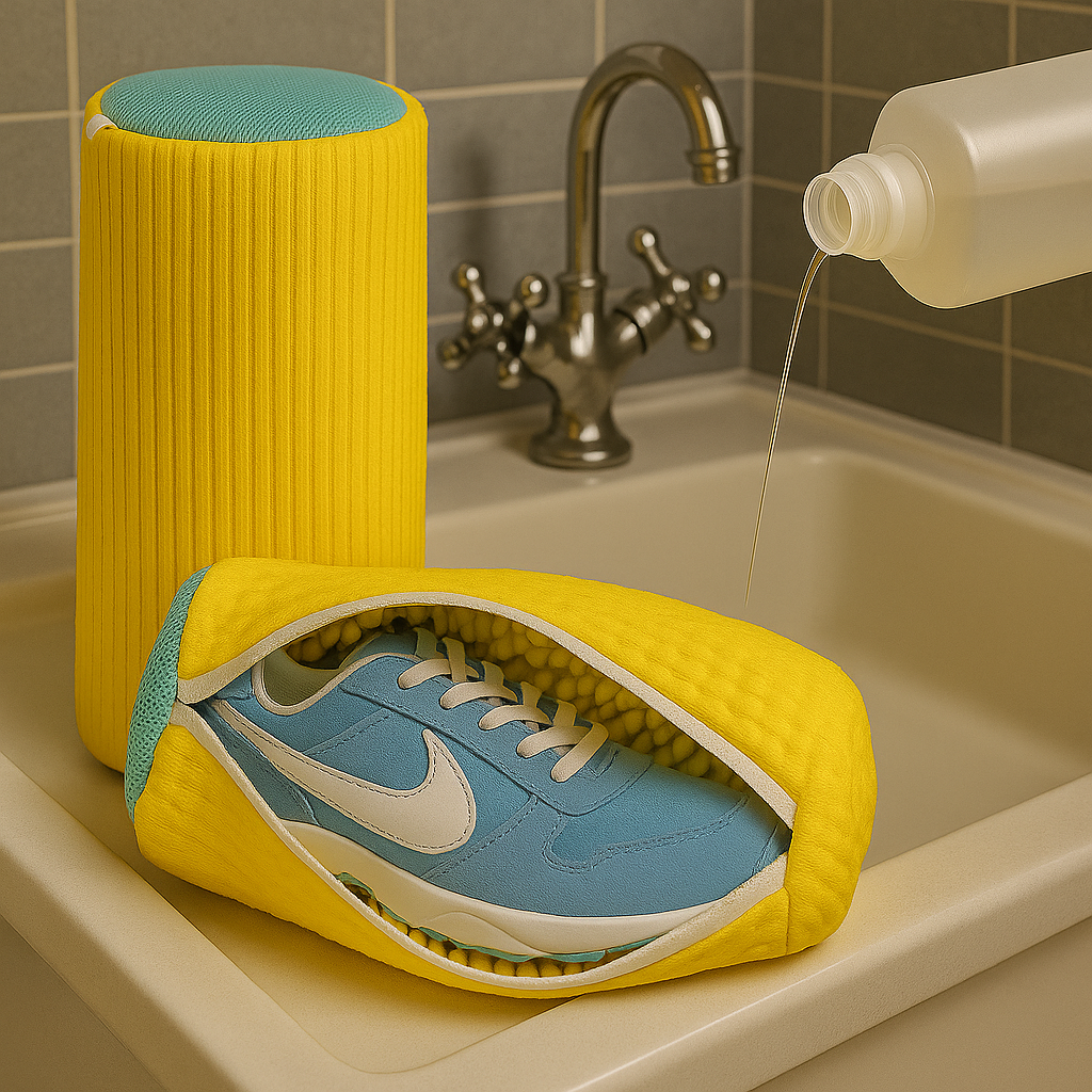 WashPro Shoes Bag - The Shoe Bag That Cleans & Cares