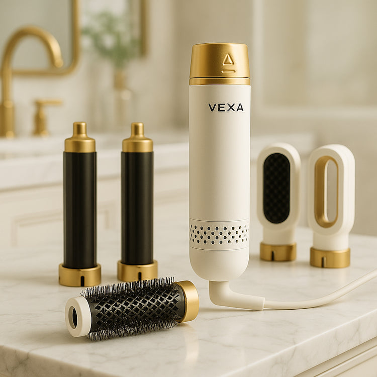 Vexa™ Pro 5-in-1 – Moeiteloze salonstyling